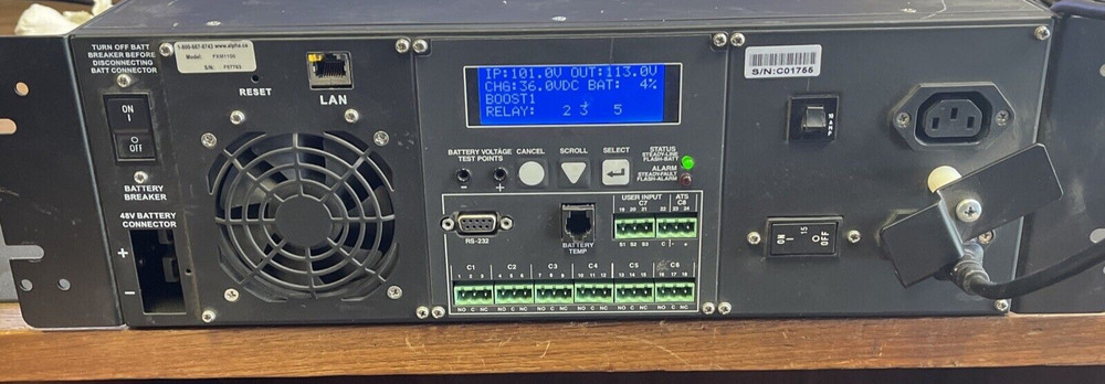 Alpha FXM1100 UPS Uninterruptible Power Supply Module Rack Mountable