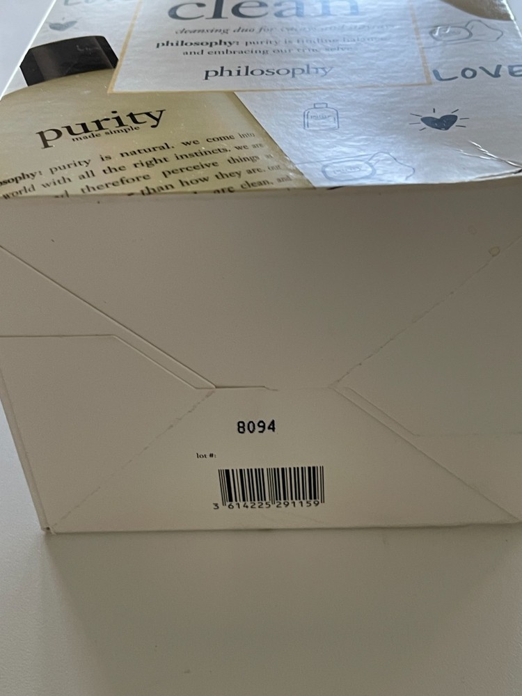 philosophy Keep It Clean 2 pc Set - Purity made Simple - New in Box