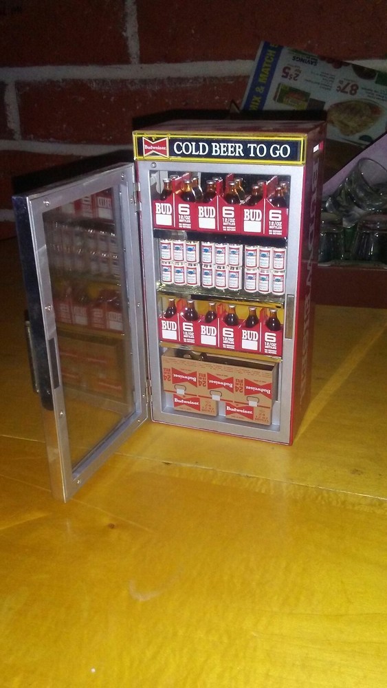 budweiser metal bank