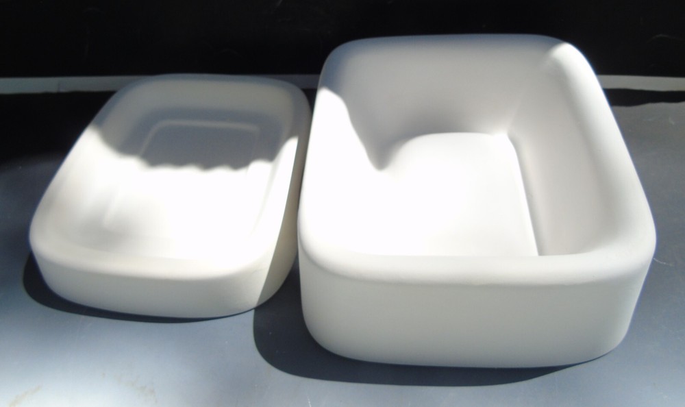 Colour de Verre Glass Casting Mold Rectangular Box w/ Lid
