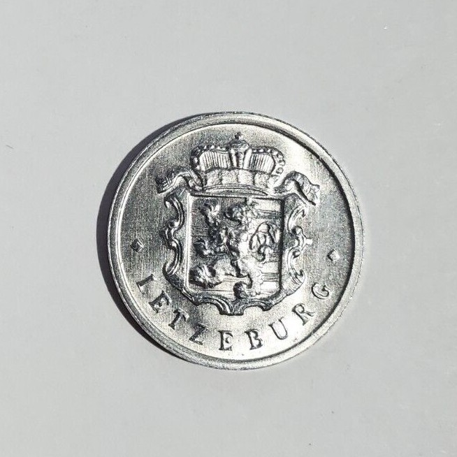 1954 Luxembourg 25 Centimes KM45a