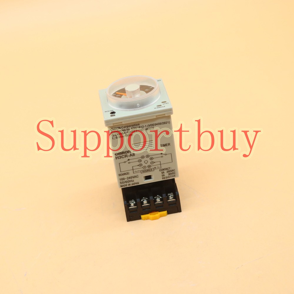 New Omron H3CR-A8 Timer Modules 100-240VAC 50/60HZ H3CRA8