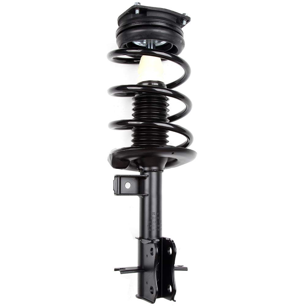 2pc Front Strut Spring & Stabilizer Bar Link Kit for 2007-2012 Sentra SL S Sedan