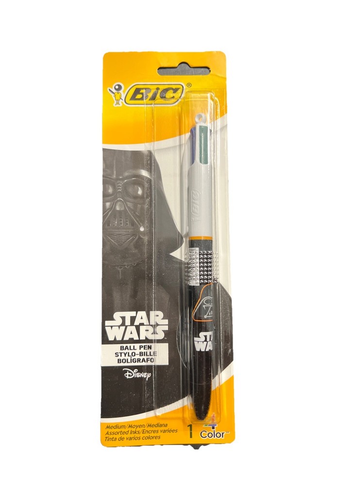 BIC Star Wars 4 Color Ball Pen Darth Vader Medium Asstd. Inks
