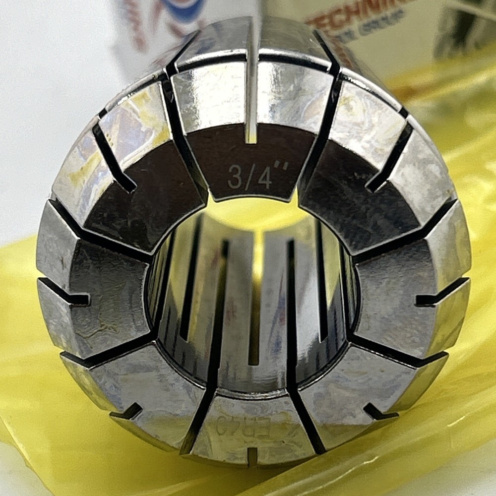 Techniks Tool Group 1 Pc ER40 Collets Common Size 3/4"