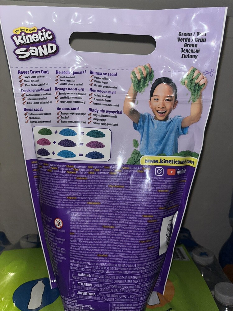 Kinetic Sand Green 21b