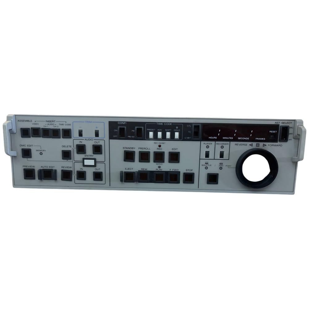 Sony Betacam SP BVW-70 Studio Editor Video Cassette Recorder Front Panel