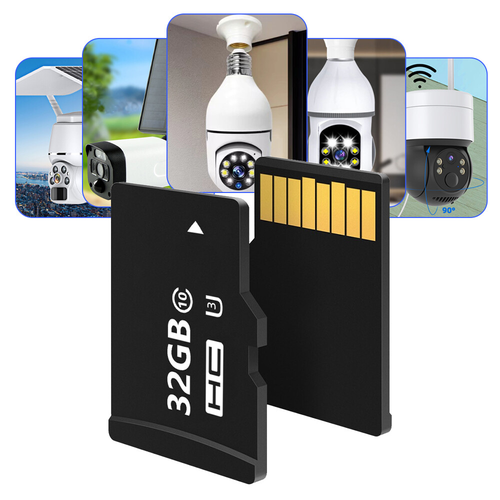32G Memory SD Card HC Flash Card for Solar Security Camera
