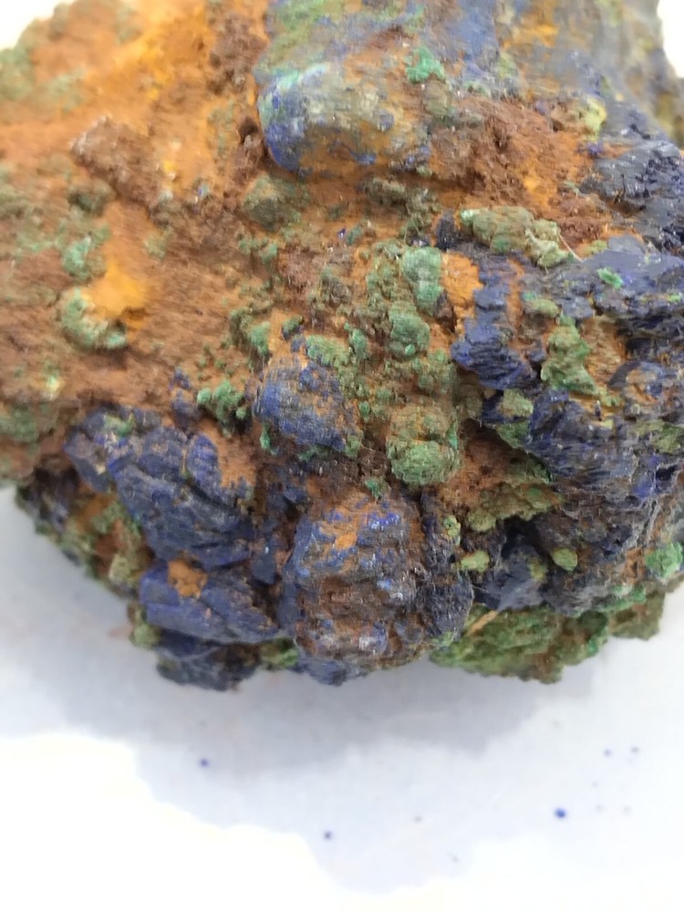 C32...Azurite/Malachite...Morocco