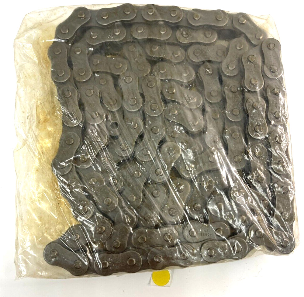 EMERSON MORSE STANDARD RIVETED ROLLER CHAIN 80R 10FT 127732