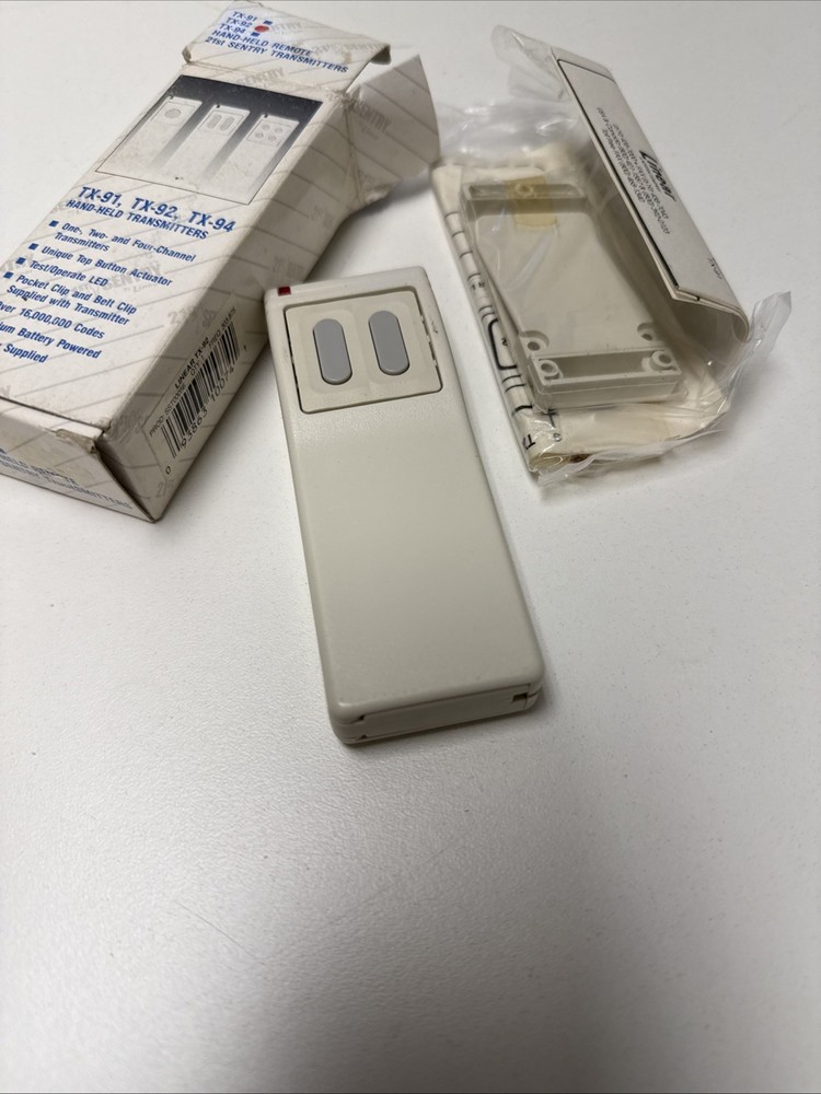 Linear TX-92 Supervised Digital Hand- Held  Security Remote  Transmitter