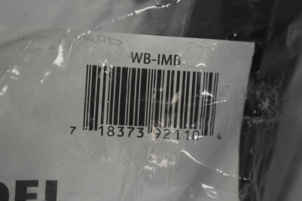 Grisham WB-IMB Inside Mount Bracket 4 Pack Window Security Bar Hardware Black