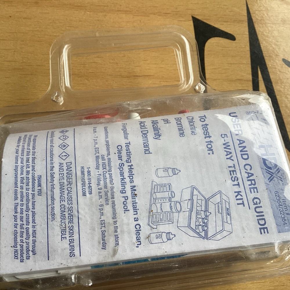 5-Way Swimming Pool And Spa Test Kit