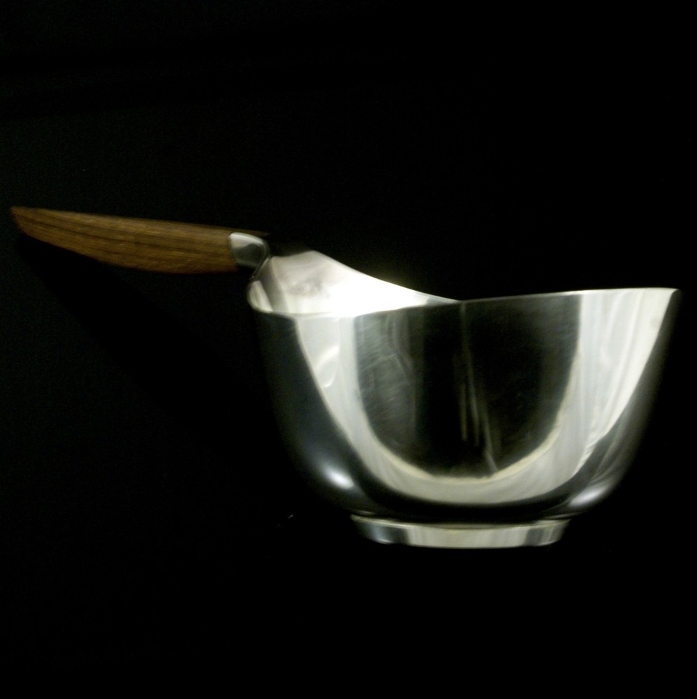 Hans Bunde / Cohr. Sterling Silver Casserole. Denmark - 1950s