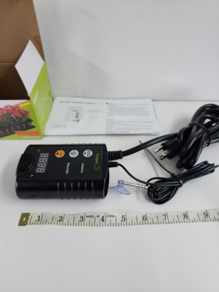 Century Digital Seedling Heat Mat Reptile Thermostat Temperature Controller