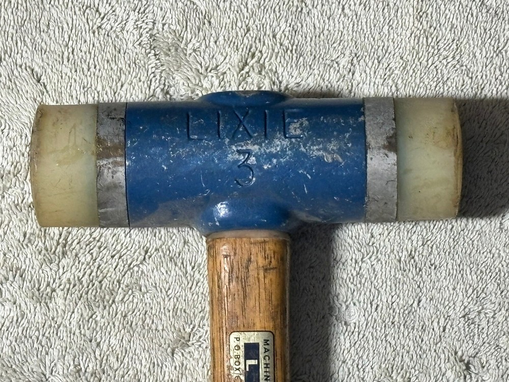 Vintage Lixie 3 Dead Blow Hammer “Machine Saver”