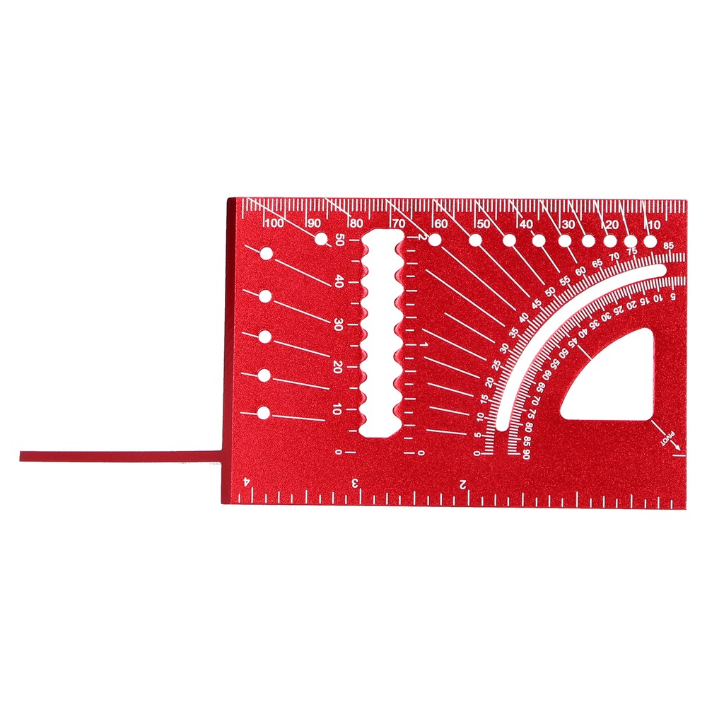 3D Mitre Angle Measuring Tool Square Size Measure Ruler Multifunctional