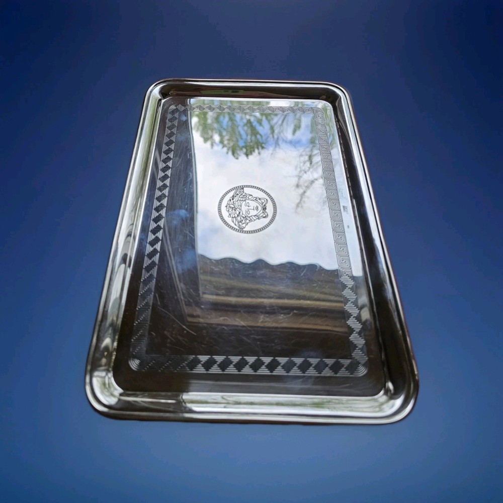 Sterling Silver Tray Gianni Versace