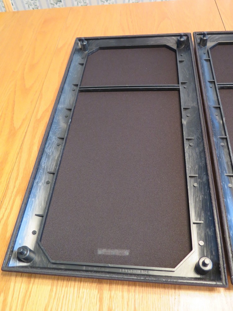 Vtg Technics Floor Speaker SB-CR33 Replacement Grills Grilles Front Covers NICE!