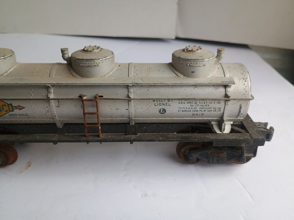 Lionel 6415 Tank Car Sunoco 1955 Restore