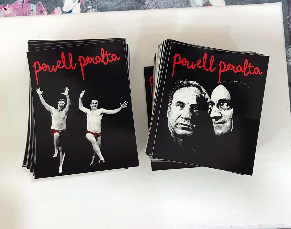 Powell Peralta unreleased stickers  2 PACK