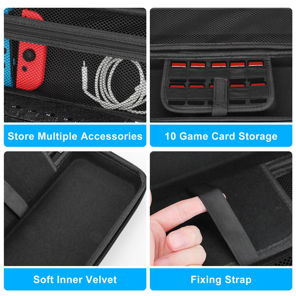Hard Shell Carrying Case for ASUS ROG Ally Console Protective Cover Accessories