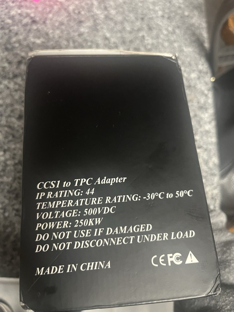 CCS1 To TPC Adapter For Tesla *see box for compatibility*
