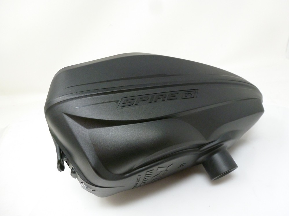 MINT Virtue Spire IR2 top & bottom shell kit all black paintball loader hopper