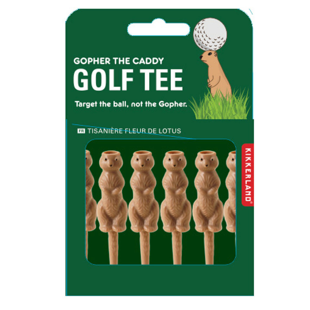 Kikkerland Gopher Golf Tees
