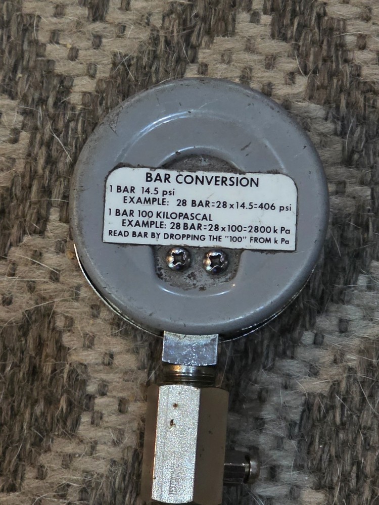 Snap On MT33B Diesel Pressure Guage