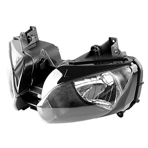 Motorcycle Front Headlight Headlamp Shell Assembly Housing Kit Compatible