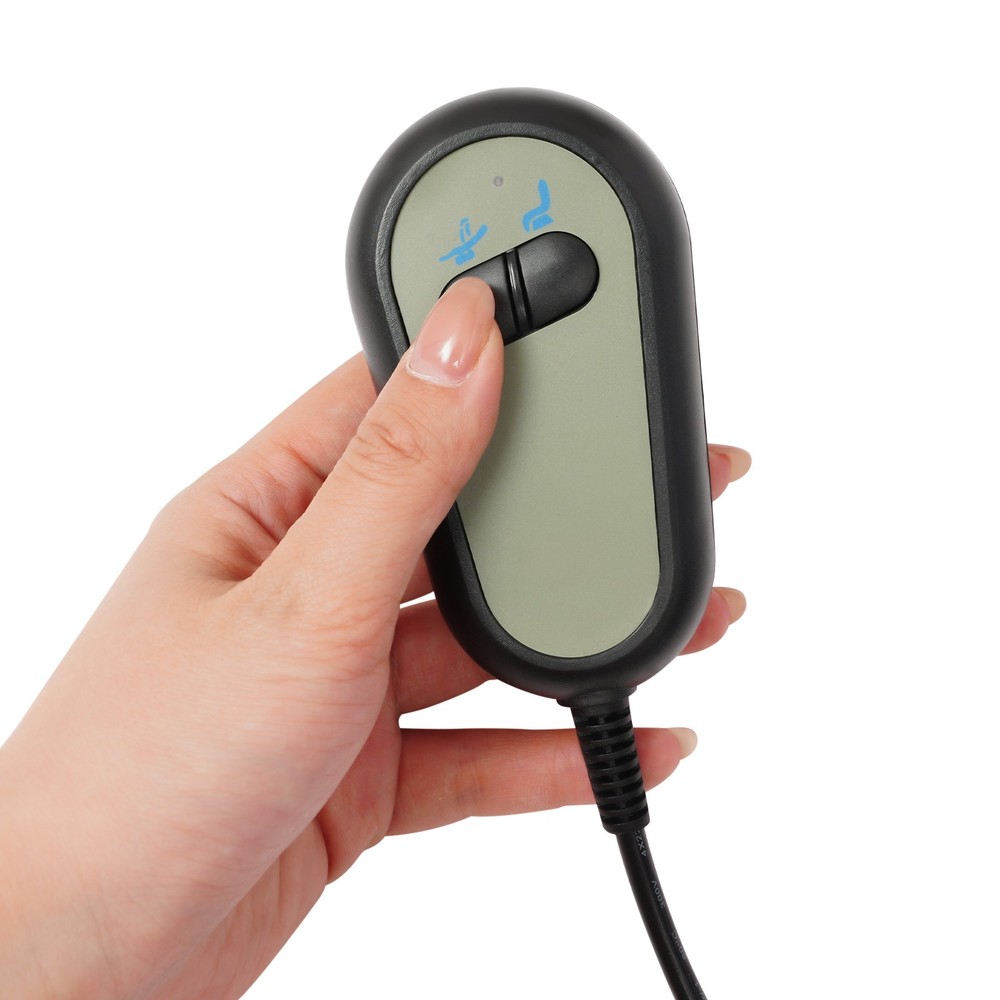 Electric Lifting Bed Backrest 2-80° Adjustable Back Rest Support For Elderly US