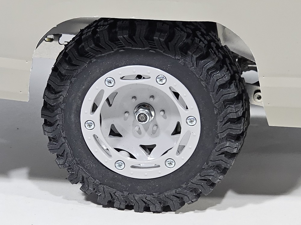 4Pcs Set 1.9" RC Demo Derby Beadlock Wheels