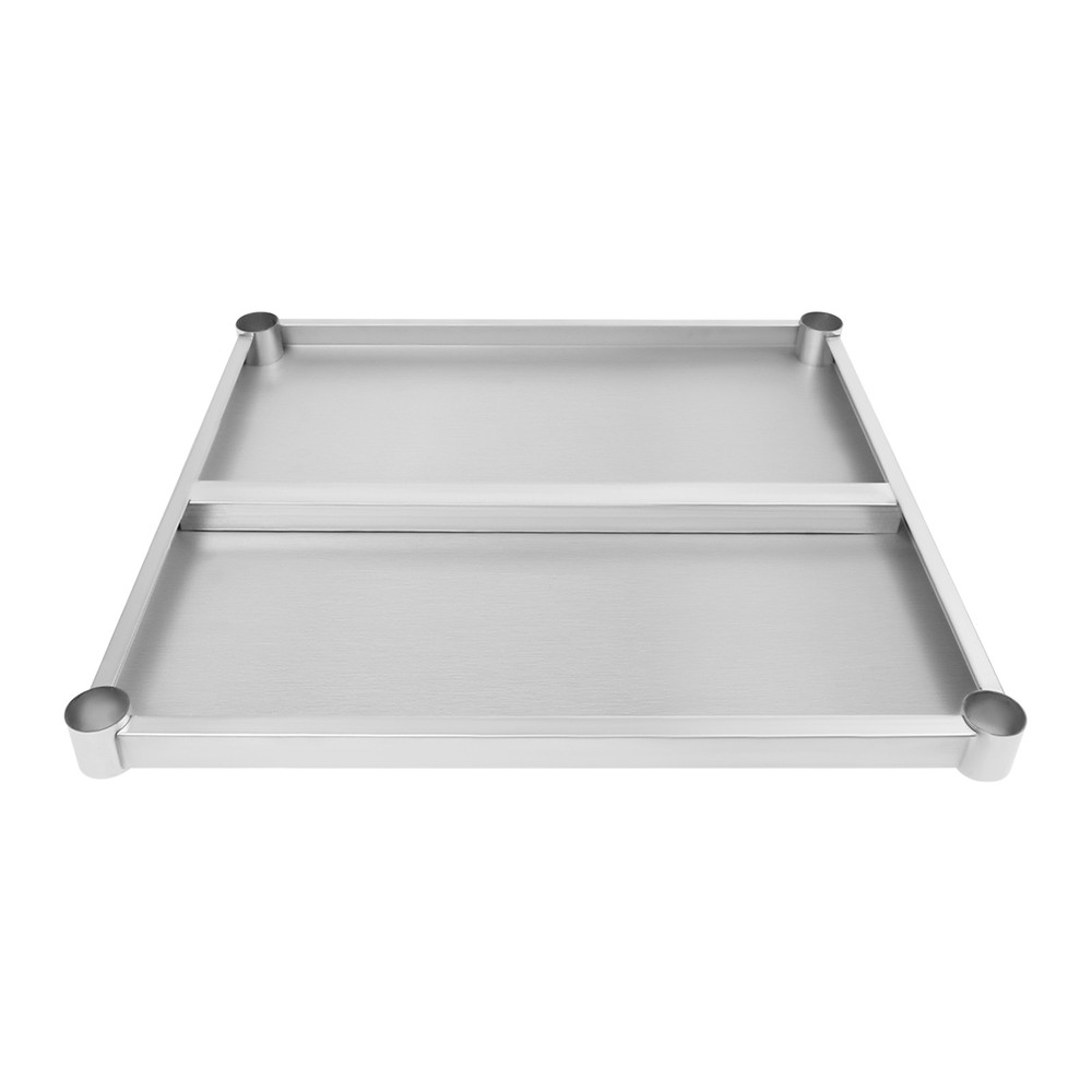 Stainless Steel Table, Adjustable Lower Shelf, Under Shelf for Work Tables