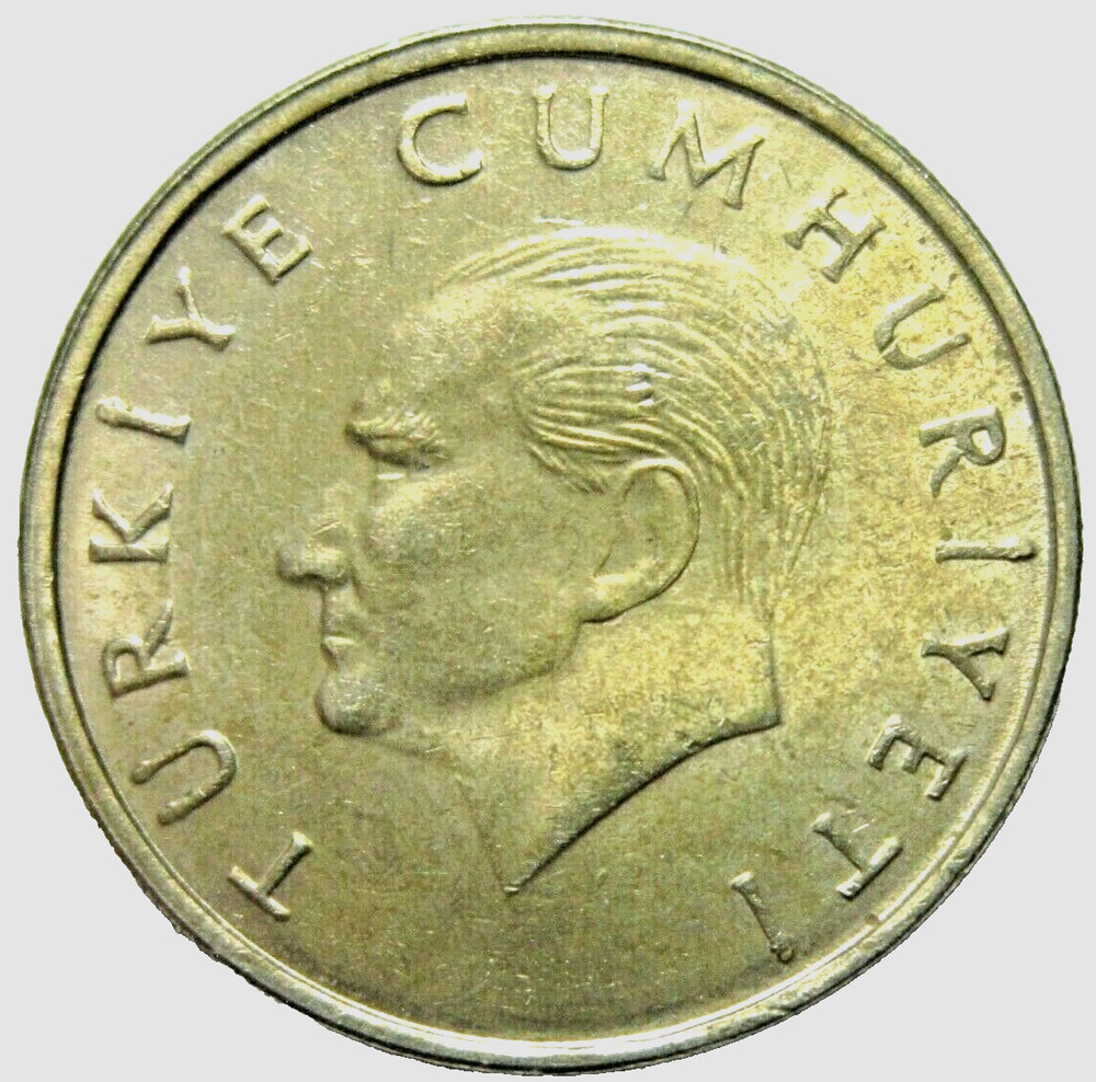 TURKEY.  10,000 LIRA,  1997.