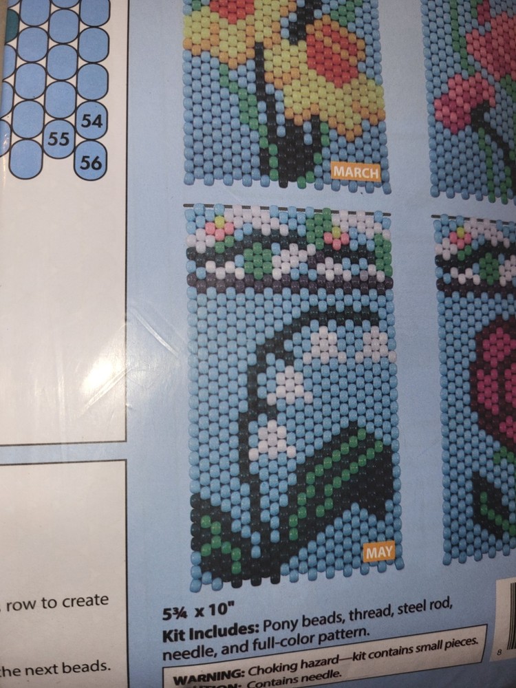 Herrschners Spring/Summer Beaded Banner Kit
