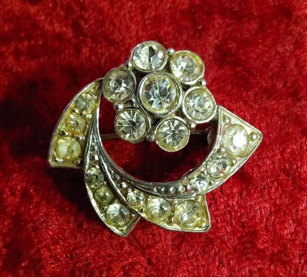 Patterned Costume Jewellery Brooch