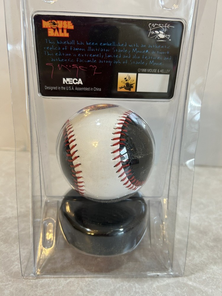 Grateful Dead Mouse Baseball. Limited Edition. Stanley Mouse Artwork.