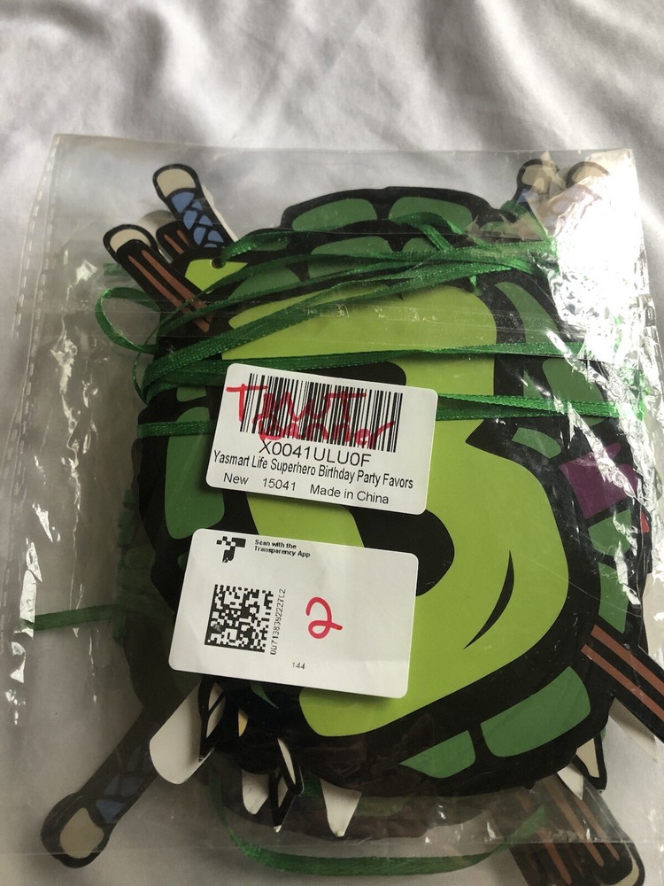 TMNT Birthday Banner