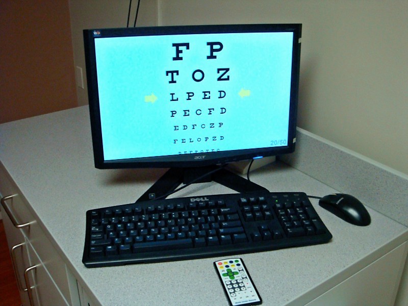Ophthalmic Optometric Computerized Visual Acuity Software - Excellent Value