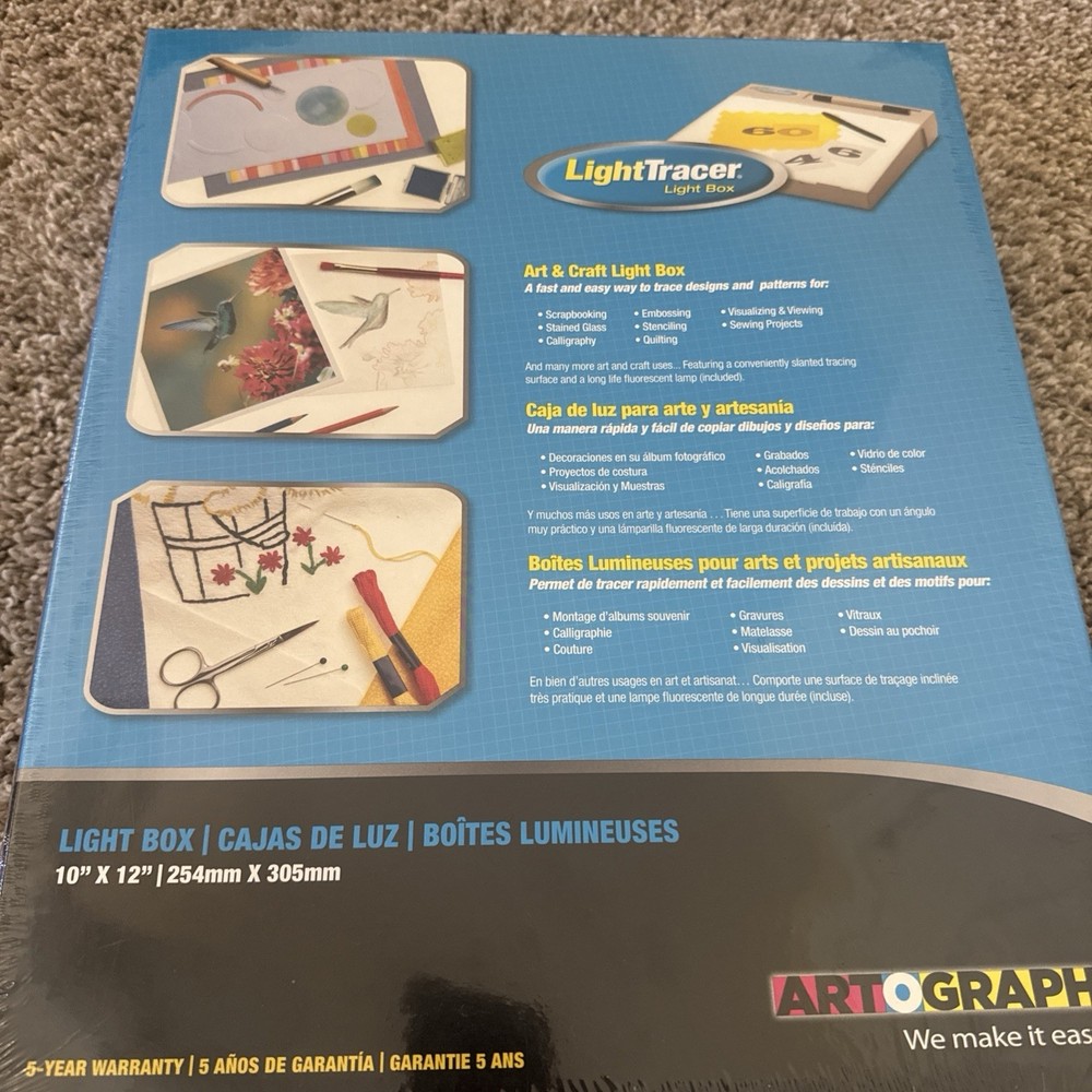 Artograph Light Tracer LED Light Box New