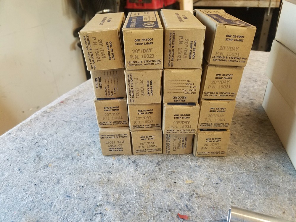 NOS Leupold Stevens Recorder Charts & parts