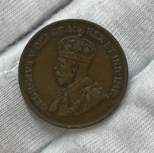 1925 Canada Small Cent Key Date Coin Great Condition