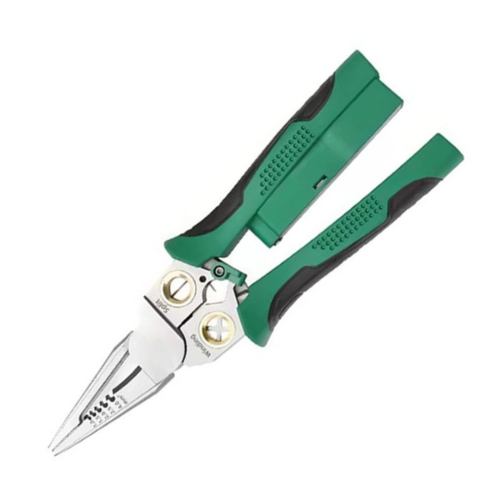 Ergonomically Designed Electrician's Plier for Quick Wire Stripping Tasks
