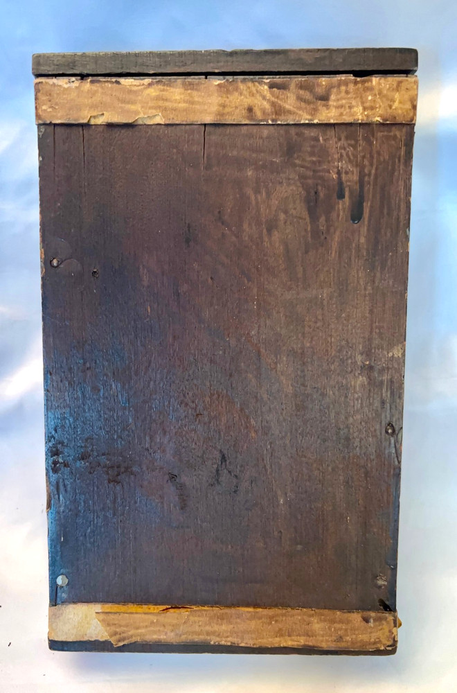 ASSORTED ANTIQUE AUGER BITS Wood Case Vintage Tools Hand Drill Bits