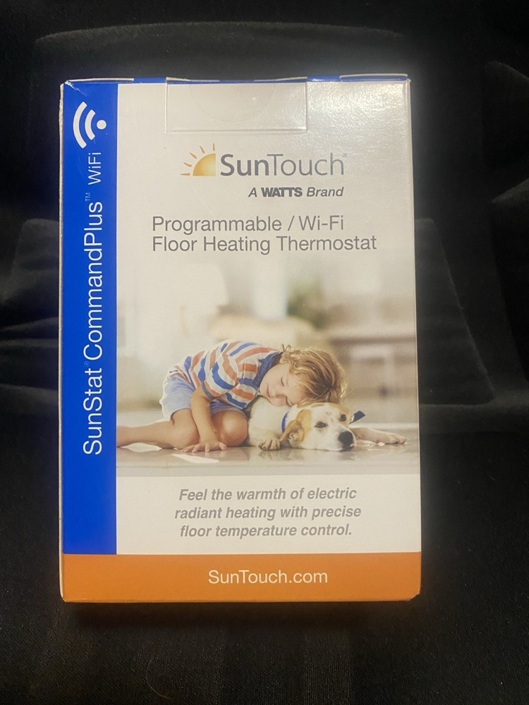 SunTouch SunStat CommandPlus Touchscreen Programmable Smart Wi-Fi Thermostat