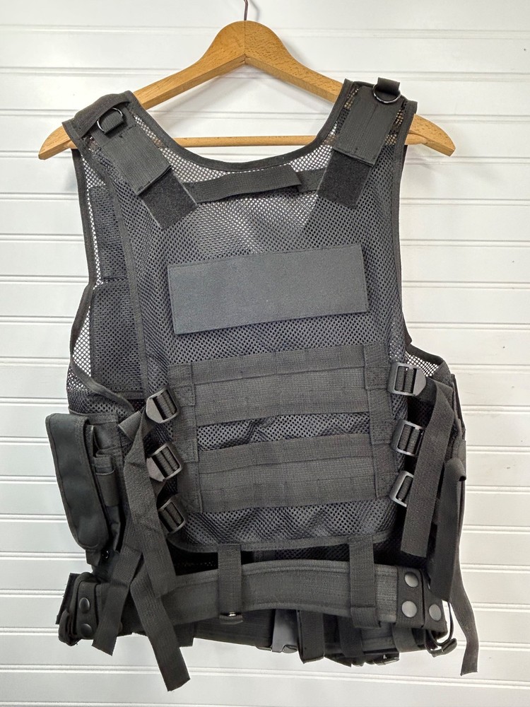 Black Tactical Vest