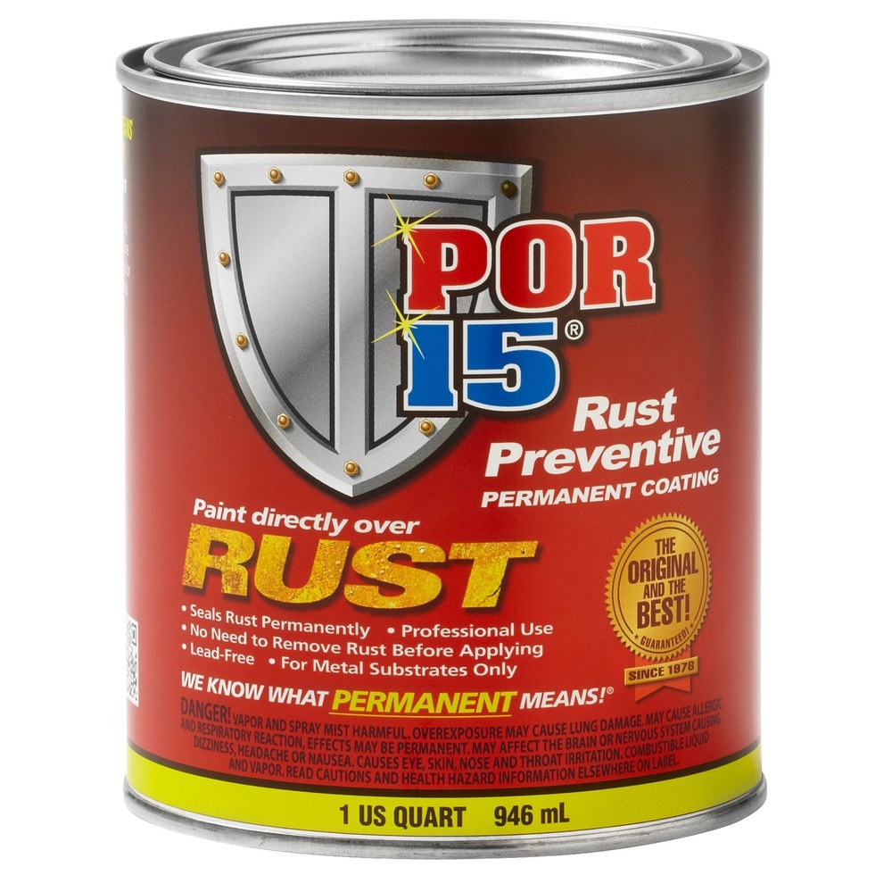 Absolute Coatings 44104 High Temp Flat Black - Qt.