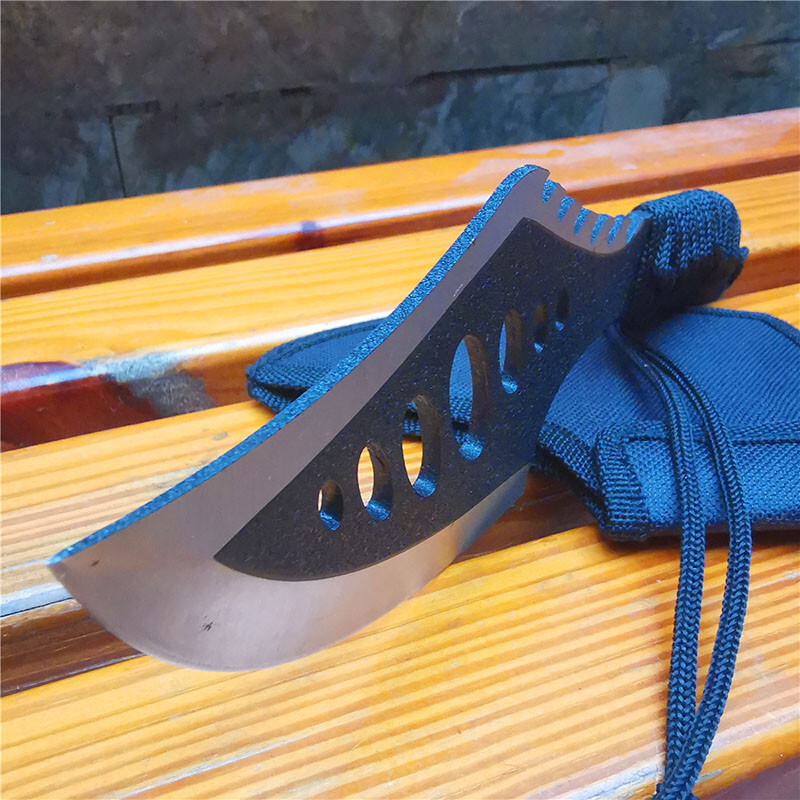 Tactical Hand Axe Camping Hatchet Survival Tomahawk Nylon Sheath Code Wrap Handl