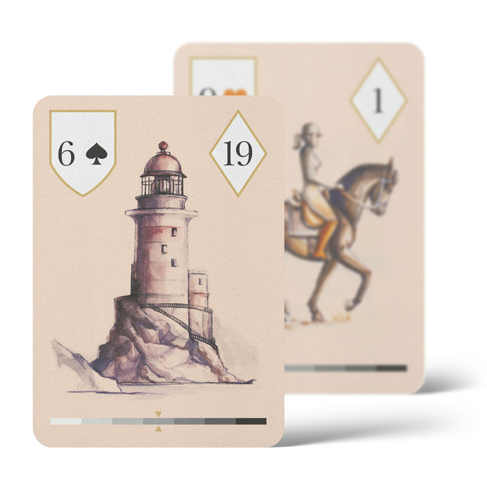 Elementary Lenormand, 36 Cards Oracle